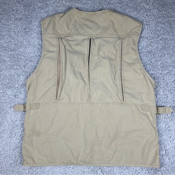 Woolrich Vest Mens Medium Mesh Lined Multi Pocket Outdoors Hunting Fishing Camp - Picture 5 of 9